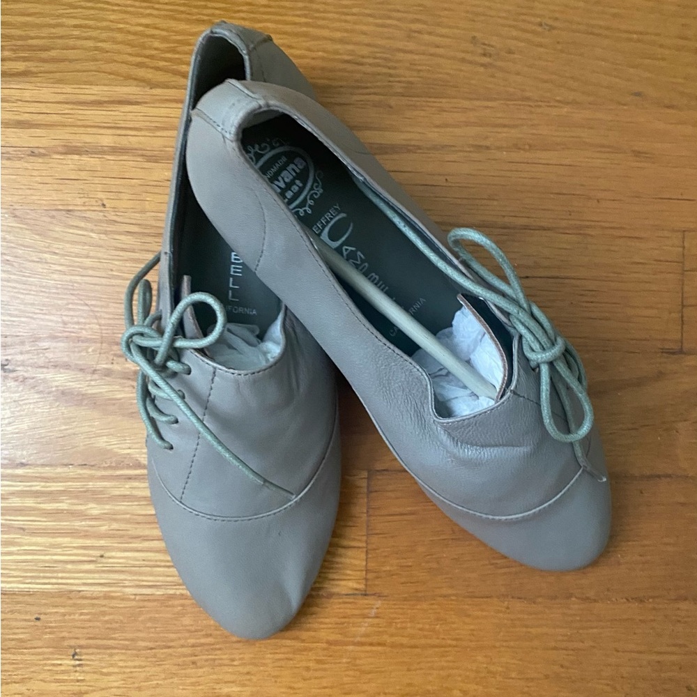 NEW Jeffrey Campbell Bayley Grey Loafers